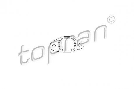 Прокладка выпускного коллектора TOPRAN / HANS PRIES 100 318 (фото 1)