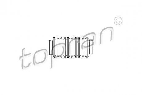 Пыльник рулевой рейки TOPRAN / HANS PRIES 102615 (фото 1)
