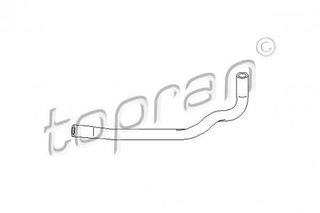 Шланг радиатора (система охлаждения) TOPRAN / HANS PRIES 103001