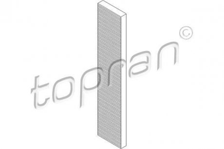 Фільтр повітря (салону) TOPRAN / HANS PRIES 104121