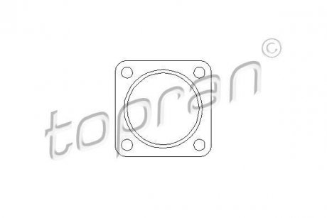 Прокладка выхлопной системы TOPRAN / HANS PRIES 104292 (фото 1)