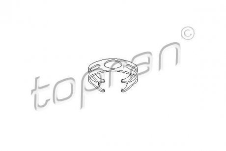Кронштейн, тормозный шланг TOPRAN / HANS PRIES 108718 (фото 1)
