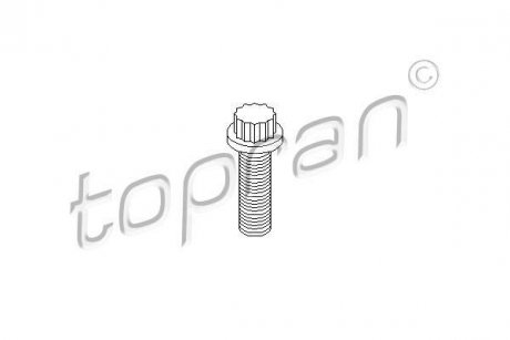 Болт крепления шестерни коленчатого вала TOPRAN / HANS PRIES 109329 (фото 1)
