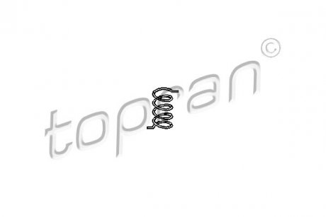 Элемент замка кабины TOPRAN / HANS PRIES 109726