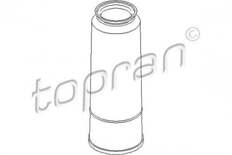 Защитный колпак/пыльник, амортизатор. TOPRAN / HANS PRIES 110526
