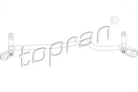 Механизм стеклоочистителя в сборе TOPRAN / HANS PRIES 110697