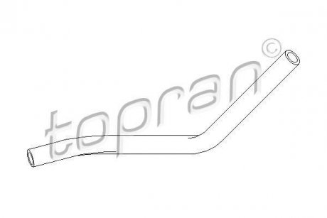 Гідравлічний шланг, кермо TOPRAN / HANS PRIES 111980 (фото 1)