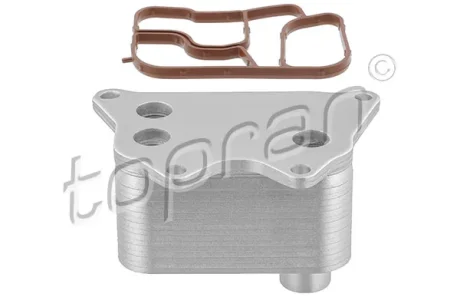 Масляний радіатор AUDI A3, A4 ALLROAD B8, A4 B8, A5, A6 C7, A8 D4, Q3, Q5, TT, SEAT ALHAMBRA, ALTEA, ALTEA XL, EXEO, EXEO ST, LEON, TOLEDO III, SKODA OCTAVIA II, SUPERB II 1.8-2.0H 09.04-07.19 TOPRAN / HANS PRIES 113787