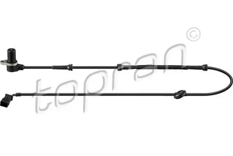 Датчик ABS HP 755 TYг LEWY/PRAWY AUDI A4 1.6-4.2 00-09 TOPRAN / HANS PRIES 114256