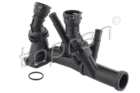 Термостат системи охолодження (92°C, в корпусі) AUDI A1, A3, A4 ALLROAD B8, A4 ALLROAD B9, A4 B8, A4 B9, A5, A6 C7, Q2, Q3, Q5, TT SEAT ALHAMBRA, ARONA, ATECA, IBIZA V, LEON 1.4D-2.0D 08.08- TOPRAN / HANS PRIES 117026