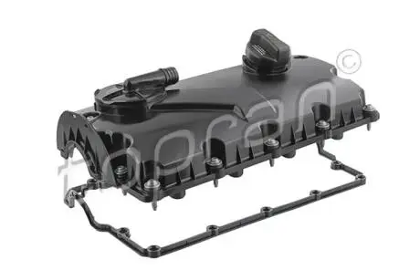 Кришка клапанів AUDI A3 SEAT ALTEA, ALTEA XL, CORDOBA, IBIZA III, LEON, TOLEDO II, TOLEDO III SKODA FABIA I, FABIA I PRAKTIK, FABIA II, OCTAVIA I, OCTAVIA II, ROOMSTER 1.9D/2.0D 09.96-07.15 TOPRAN / HANS PRIES 118794