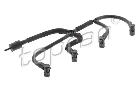 Трубка переливу палива (довжина 2 470мм) VW MULTIVAN T5, MULTIVAN T6, TRANSPORTER T5, TRANSPORTER T6, TRANSPORTER T6 / CARAVELLE T6 2.0D 09.09-12.19 TOPRAN / HANS PRIES 119445