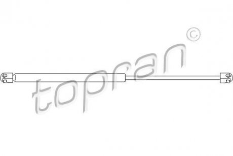 Пружина газова / приміщення для вантажу TOPRAN / HANS PRIES 200018 (фото 1)