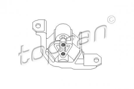 Подушка двигателя TOPRAN / HANS PRIES 201401