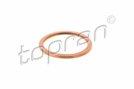 Уплотняющее кольцо, термовыключ. TOPRAN / HANS PRIES 202365 (фото 1)