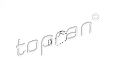 Шланг резиновой системы охлаждения TOPRAN / HANS PRIES 205720 (фото 1)