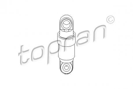 Натягувач поликлинового ременя TOPRAN / HANS PRIES 205754 (фото 1)