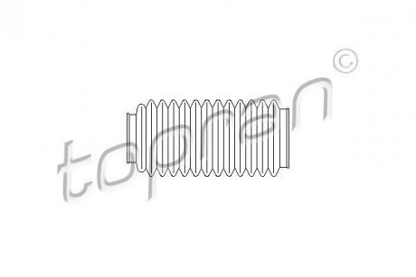 Пыльник рулевой рейки TOPRAN / HANS PRIES 206627 (фото 1)