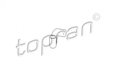 Патрубок системы охлаждения TOPRAN / HANS PRIES 206701