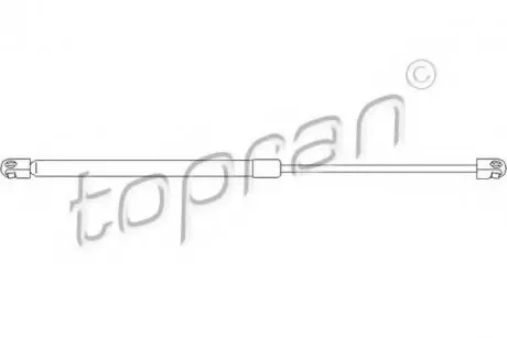 Тяга стабилизатора TOPRAN / HANS PRIES 301028