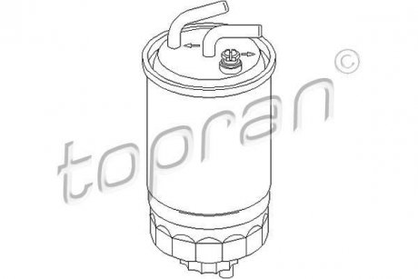 Фильтр топлива TOPRAN / HANS PRIES 301055