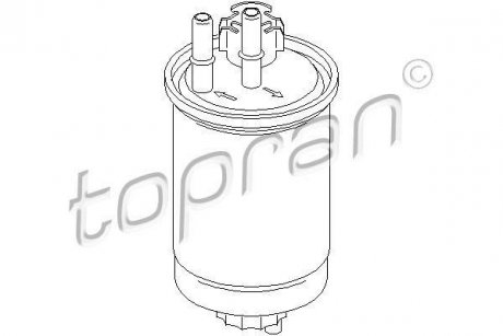 Фильтр топлива TOPRAN / HANS PRIES 302129