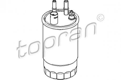 Фильтр топлива TOPRAN / HANS PRIES 304035