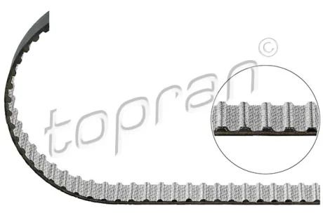 Ремінь ГРМ FORD B-MAX, C-MAX II, ECOSPORT, FIESTA VI, FIESTA VII, FOCUS III, FOCUS III/HATCHBACK, FOCUS III/KOMBI, GRAND C-MAX, MONDEO V, TOURNEO CONNECT V408 NADWOZIE WIELKO 1.0-1.1 02.12- TOPRAN / HANS PRIES 304924
