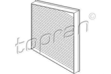Фільтр повітря (салону) TOPRAN / HANS PRIES 401382