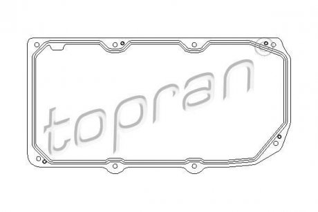 Прокладка/уплотнение гидравлического фильтра коробки передач TOPRAN / HANS PRIES 407904 (фото 1)