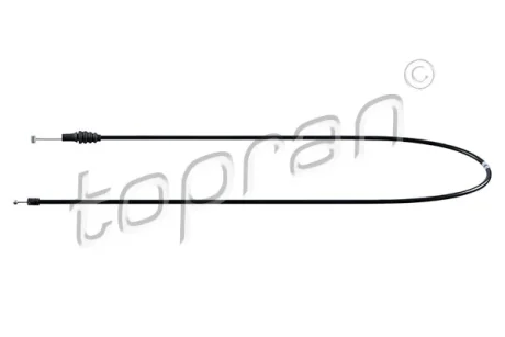 Трос відкривання капоту (1265мм) MERCEDES C T-MODEL (S204), C (W204), E (A207), E (C207), GLK (X204) 1.6-5.5 01.07-12.16 TOPRAN / HANS PRIES 410315