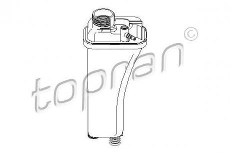 Расширительный бак охлаждения TOPRAN / HANS PRIES 500790 (фото 1)