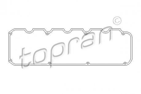 Прокладка клапанной крышки TOPRAN / HANS PRIES 500855 (фото 1)