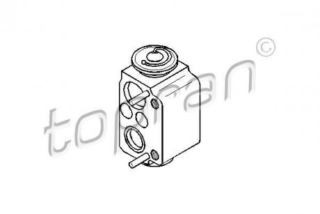 Розширювальний клапан, кондиціонер TOPRAN / HANS PRIES 501546 (фото 1)