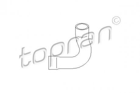 Патрубок системы охлаждения TOPRAN / HANS PRIES 501570