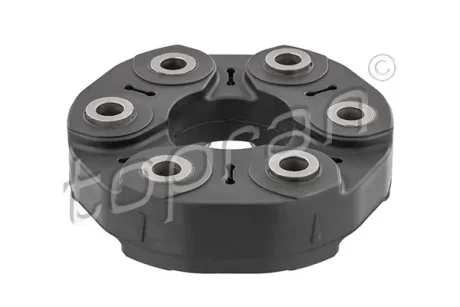 Еластична муфта карданного валу задн (зовнішній діаметр 143мм) BMW 1 (E81), 1 (E82), 1 (E87), 1 (E88), 1 (F20), 1 (F21), 2 (F22, F87), 2 (F23), 3 (E90), 3 (E91), 3 (E92), 3 (E93) 2.0-4.8 07.03- TOPRAN / HANS PRIES 502007