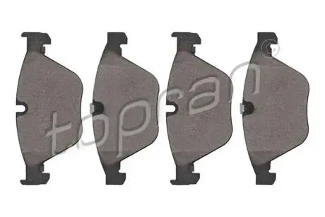 Колодки гальмівні (передні) BMW 5 (E60)/6 (E64)/7 (E65) 2.0-6.0 01- TOPRAN / HANS PRIES 502961