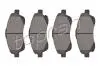 Колодки тормозные (передние) Toyota Avensis 03-08/Corolla Verso 04-09 TOPRAN / HANS PRIES 600599 (фото 1)