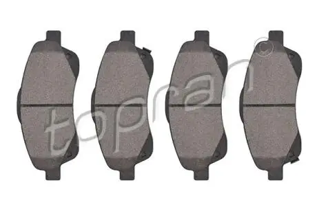 Колодки тормозные (передние) Toyota Avensis 03-08/Corolla Verso 04-09 TOPRAN / HANS PRIES 600599