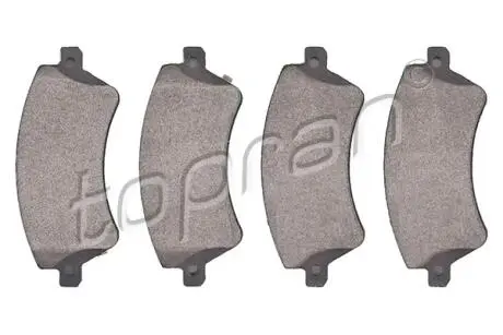 Колодки гальмівні (передні) Toyota Corolla 01-14 TOPRAN / HANS PRIES 600606