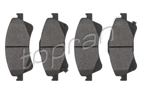 Колодки гальмівні (передні) Toyota Auris/Avensis 08- (Bosch) (з датчиком) TOPRAN / HANS PRIES 624519
