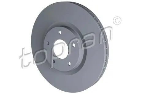 Диск гальмівний (передній) Nissan Juke 13-/Qashqai 07-13/Renault Koleos 08- (320x28) (з покр) (вент.) TOPRAN / HANS PRIES 631176