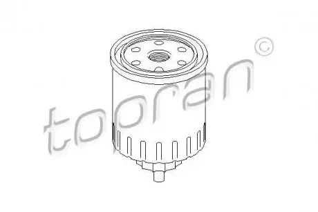 Фильтр топлива TOPRAN / HANS PRIES 700238