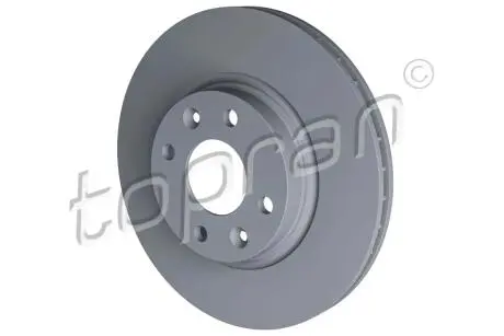 Диск тормозной (передний) Renault Kangoo 1.5 DCI/1.6 16V 08-/Dokker 12- (258x22) TOPRAN / HANS PRIES 701416