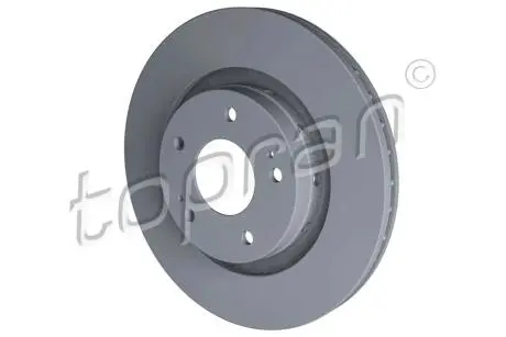 Диск тормозной (передний) Mitsubishi Outlander 03-/ Citroen C-Crosser 07- (294x24) TOPRAN / HANS PRIES 722836