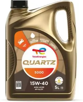 Масло масло 15W40 5L QRZ 5000 TOTAL 213677
