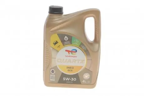 Масло 5W30 Quartz INEO ECS (4L) (PSA B712290) TOTAL 213685