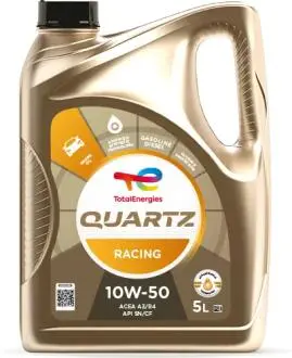 Моторна олива Quartz Racing 10W-50, 5л TOTAL 213699