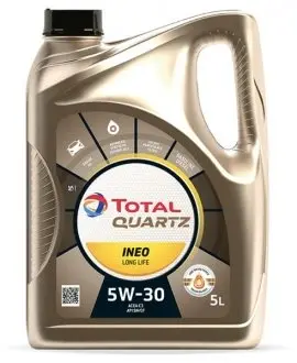 Масло 5W30 Quartz INEO LL (5L) (VW504.00/507.00) 181712 TOTAL 213819