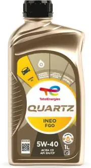 Олива моторна QUARTZ INEO FGO 5W-40 1л TOTAL 220194
